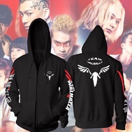 MO Tokyo Manji Anime Tokyo Revengers Manga Premium Unisex Team Valhalla Jacket46483 DP