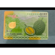 PUBLIC GOLD 1G 999.9 LIMITED EDITION MUSANG KING (likenew)