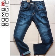 Terlaris!!! BOMBBOOGIE CELANA JEANS DENIM PANJANG PRIA TERBARU KWALITAS DISTRO