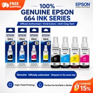 Original Epson 664 Ink Bottle Black for EcoTank L120 L121 L200 L210 L220 L300 L310 L350 L355 L360 L1