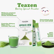 Teazen Organic Barley Sprout Powder, Korean Organic Superfood Greens Barley Grass Powder, Powdered I