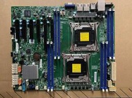 超微 X10DRL-I主板 X99雙路 2U 準系統 支持V3 V4CPU 12盤位