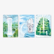 [Mix and Match] Souvenir Postcard - Jewel, Merlion, Cloud forest