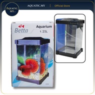 Betta Aquarium / Betta Tank/ Guppy Betta Fish Tank 1.25L [READY STOCK]