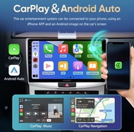 ZAGATO GROUP（4G+32G） 4core Apple Carplayเครื่องเสียงติดรถย จอแอนดรอยด์ติดรถยนต์ วิทยุติดรถยนต์ แอนดรอยด์ 12 จอแอนดรอยด์ติดรถยนต์ 9 นิ้ว,10นิ้ว 2din android พร้อม Bluetooth WIFI GPS หน้าจอใช้ได้กับรถทุกรุ่น รับประกัน 3 ปี