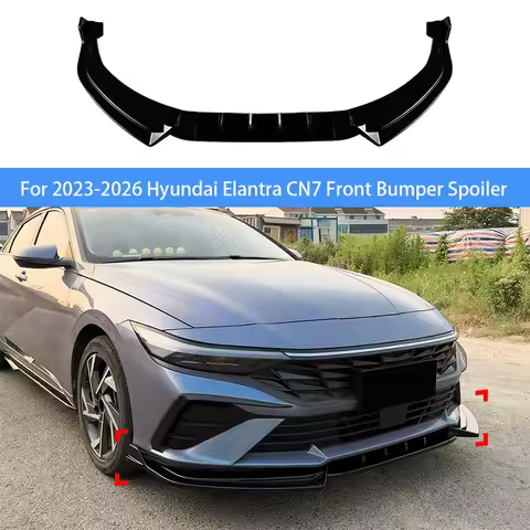For 2023 2024 2025 2026 Hyundai 8th Elantra CN7 Generation Air Splitter Car Body Kit Spoiler Accesso