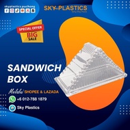 Sandwich Box with Lock | Bakery Disposable |