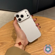 Matte Silver Phone Case For Vivo iQOO Z11 Z11X Z10 Z10X Z10R Z9X Z9 Turbo Plus Z7 Z7i Z6 Lite Pro Z5