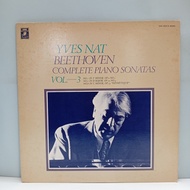 #CC54-5 LP TERPAKAI [ YVES NAT & BEETHOVEN - COMPLETE PIANO SONATAS VOL.3 ] USED LP < NM >