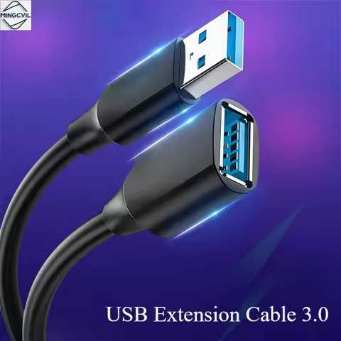 0.5/1/2/3M USB Extension Cable 3.0 Data Cord For PC Smart Laptop TV SSD USB Male to Female Computer 
