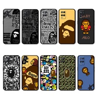 Fall protection cover for OPPO A53S A54S A54 A55 A56 A58 bape Fashion protective cover