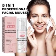 5-in-1 Foam Facial Cleanser Oil Control Deep Cleaning Skincare R3W8