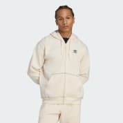 Hoodie Essentials Trefoil Full-Zip