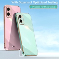 For OPPO A76 Case Protective Electroplating Shockproof Case OPPO A76 OPPOA76 Case Cover Silicone TPU