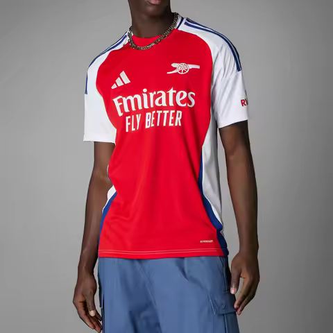 Adidas genuine Arsenal Fan Version Men's Sports Short Sleeve Jersey IT6141