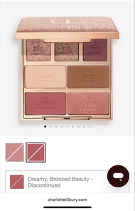 Charlotte Tilbury HOLLYWOOD INSTANT LOOK IN A PALETTE with free spray lipstick