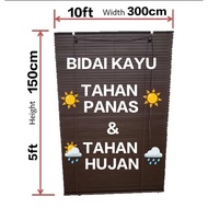 Bamboo Blind / Bidai Buluh / Quality Tahan Cuaca Hujan Panas