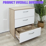 LOFT Design FACILE MEMPHIS 3 Drawer Chest almari baju kanak kanak