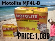 Motolite Battery Original MF 4L-B for Motorcycle 12V heavy duty