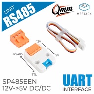 M5Stack RS485 12V to 5V DC-DC Integrated Converter Unit TTL-RS485 Signal Transceiver Module Developm