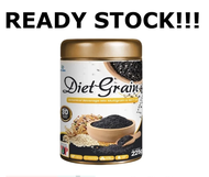 Hishin DietGrain黑食瘦身 代餐 燃脂 黑芝麻 Weight Control Slimming Black Sesame Diet Grain 225g