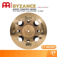 Meinl Cymbals Artist Concept Model Luke Holland 10"/12" Baby Stack Cymbals ฉาบ