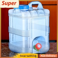 ✨Special Offers✨  18L/20L/22L Water Container W/ Spigot & Handle Water Storage Jug Canteen Plastic W