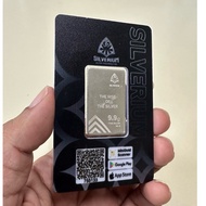 Silverium 9.9 Gram Fine Silver Bar 999