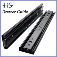 1Pair Drawer Slide Soft Close Keyboard Drawer Slide For Desk Drawer Rail Heavy Duty Drawer Guide