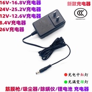 12.6 v1A Charger 18650 Lithium Battery Pack Charger 10.8 V11.1 V12V Battery Power Adapter