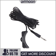 [ammoon]Classical Acoustic Guitar Amplifier Soundhole Pickup 6.3mm Jack 5M Cable