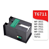 กล่องหมึกเสีย T6711 สำหรับ Epson Work Force wf-7110 wf-7210 wf-7710 wf-7720 wf-77210 กล่องซ่อมบำรุง