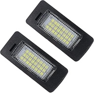 1Pair Car LIGHT License Plate Light Number Plate Signal Lamp, for Audi, A4 B8 A5 S5 Q5, for VW, for 
