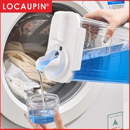 Locaupin Laundry Detergent Dispenser, Liquid Laundry Soap Containers &amp;Fabric Softener Dispenser for Laundry Organizatior