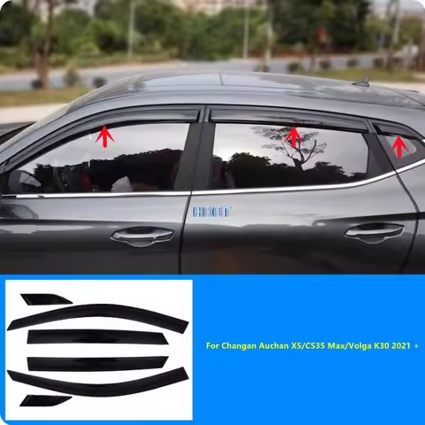 Window Visor Rain Guards For Changan Auchan X5 / X5 Plus / CS35 Max / Volga K30 2021+