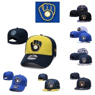 MLB Hat Milwaukee Brewers Fashion Baseball Cap Vintage Cap for Men KOIS