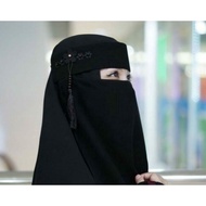 Niqab Malika/Niqab tassel bandana