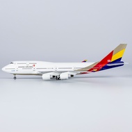 NG Lite 1/400 Alloy Airplane Model Hanya Airlines Boeing B747-400 HL7428