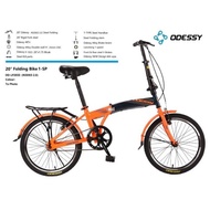 SEPEDA LIPAT ODESSY ATX16 CITY EDGE FB REMAJA-DEWASA 16 INCI STEEL