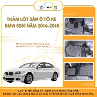 Anti-fouling floor mat for 5-seat BMW 528i 2014-2016