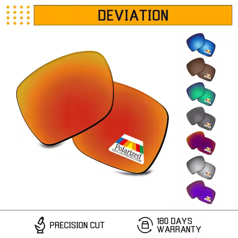 Bwake Polarized Replacement Lenses for-Oakley Deviation OO4061 Sunglasses Frame - Multiple Options