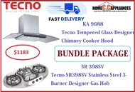 TECNO HOOD AND HOB FOR BUNDLE PACKAGE ( KA 9688 &amp; SR 398SV ) / FREE EXPRESS DELIVERY