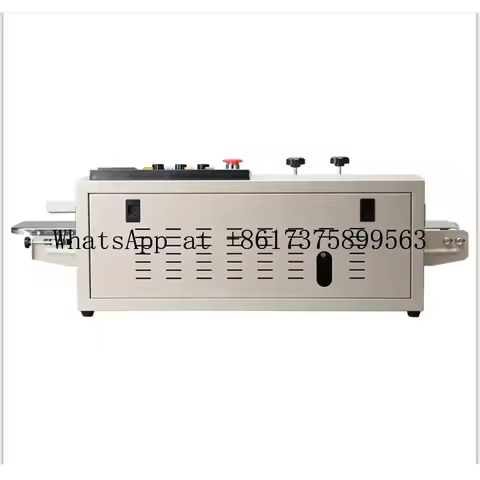 FR1000 Automatic Horizontal Continuous Band Sealer Plastic Film Bag Sealing Machine for Food Packagi
