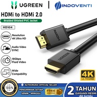 UGREEN HDMI Cable 4K High Speed HDMI 2.0 @60Hz HD 3D Effect for PS4 PS5 Computer PC Monitor TV