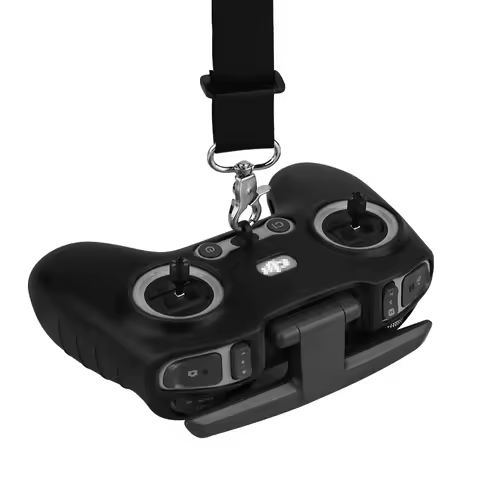 Protective Case Silicone Cover Neck Strap For DJI FPV Combo Remote Controller 2 Skin Sleeve Anti-Los