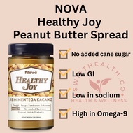 NOVA Healthy Joy Peanut Butter Jam/ Peanut Butter Spread [No added cane sugar, Low GI, High Omega-9]