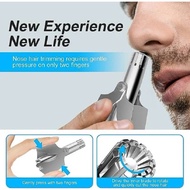 Manual Nose Hair Trimmer Men Women batteryless nose hair cutter nose hair Trimmer without charge nos