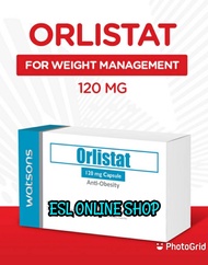 Watsons Orlistat 120mg - 24 capsules in a box