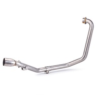 For Yamaha fz s150 fzs150 Motorcycle Exhaust System Stainless Steel Front Middle Link Pipe