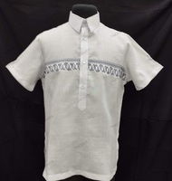 💯 📦 Gusot Mayaman POLO BARONG (Alydor) White